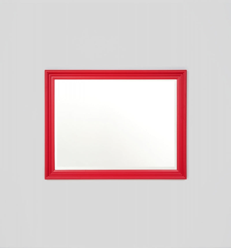 Fiona Mirror | Lobster Red | Print Decor Melbourne