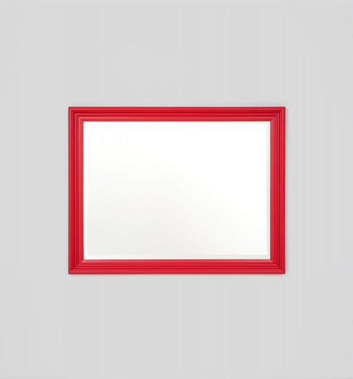 Fiona Mirror | Lobster Red | Print Decor Melbourne
