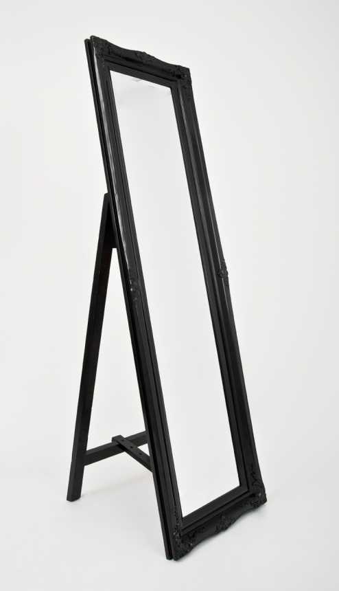 Princess Free Standing Floor Mirror - Black