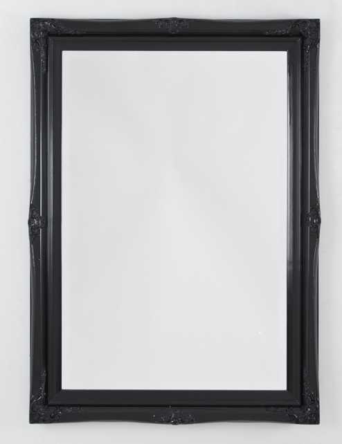 Print Decor Princess Black Gloss Mirror