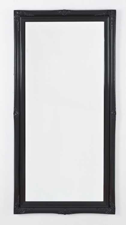 Print Decor Princess Black Gloss Mirror