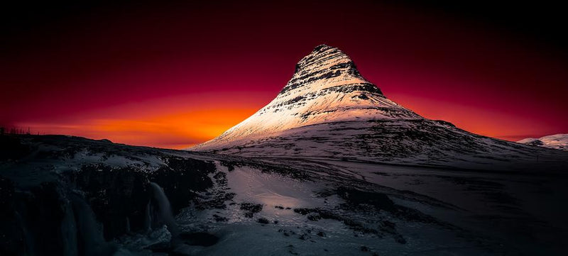 Kirkjufell Dusk by Nick Psomiadis