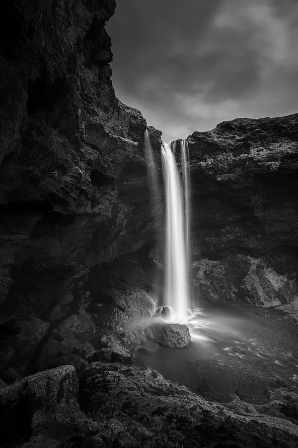 Kvernufoss by Nick Psomiadis