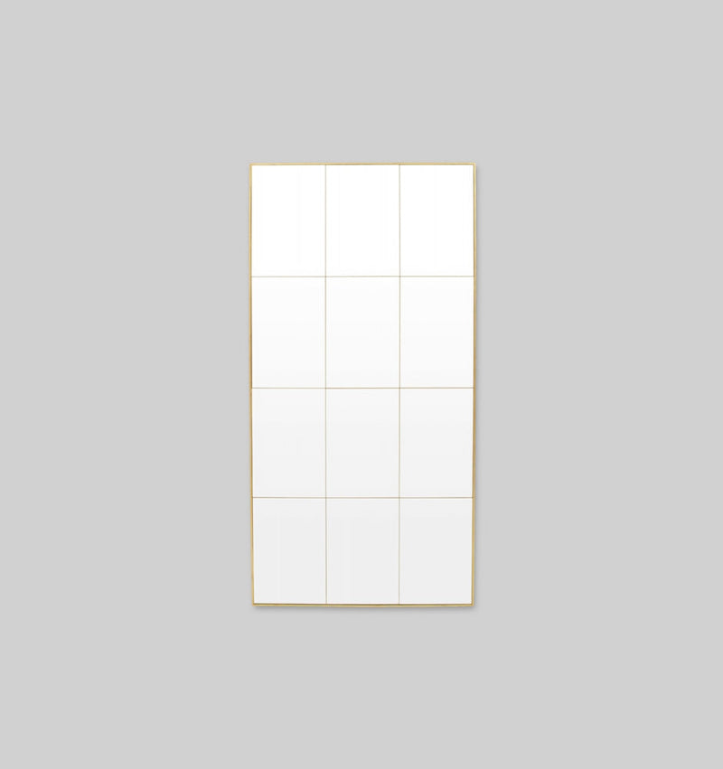 Loft Brass Mirror | 90 x 180cm 