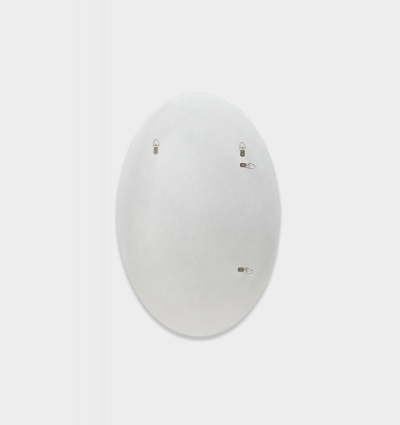 Lolita Oval | Silver 135 x 90 cm