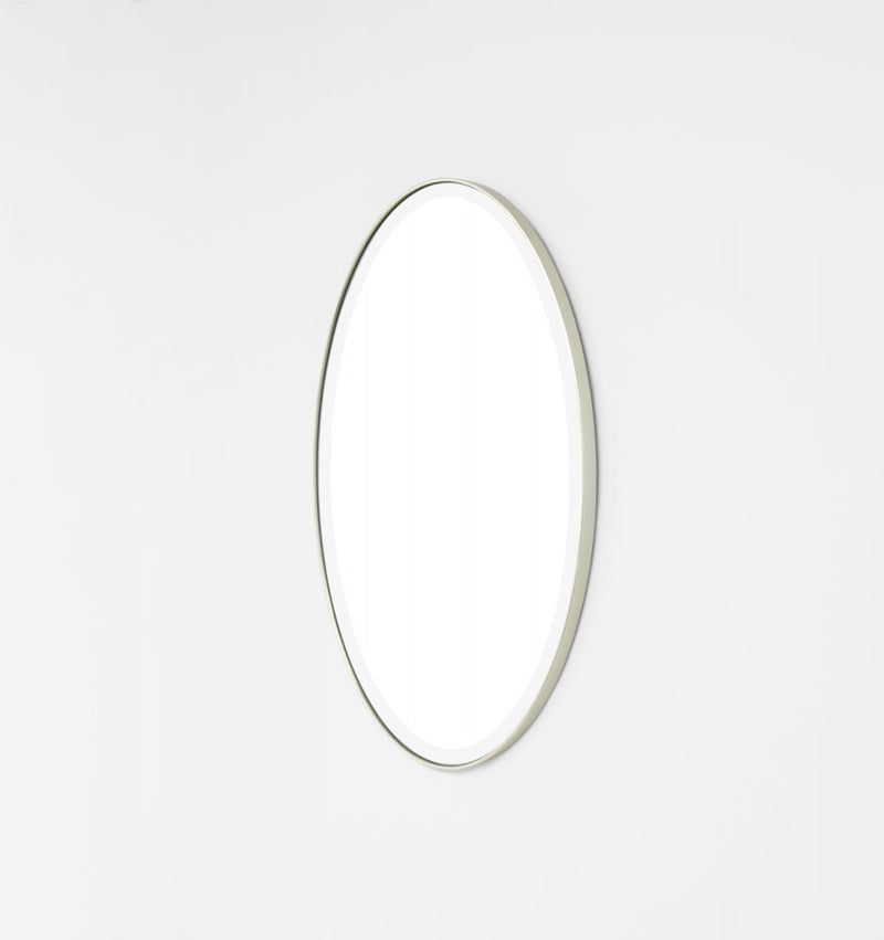 Lolita Oval | Silver 135 x 90 cm