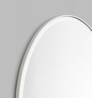 Lolita Oval | Silver 135 x 90 cm