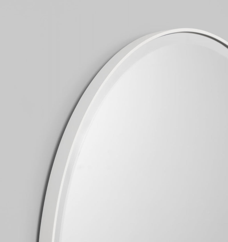 Lolita Round | Bright White 100 cm