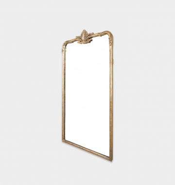 Germaine Mirror Antique Brass | Rectangle