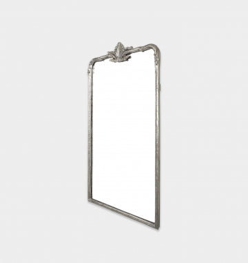 Germaine Mirror Antique Silver