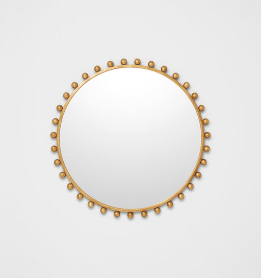 Luna Round Gold Mirror