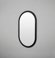 May Oval Black 85 x 145 cm