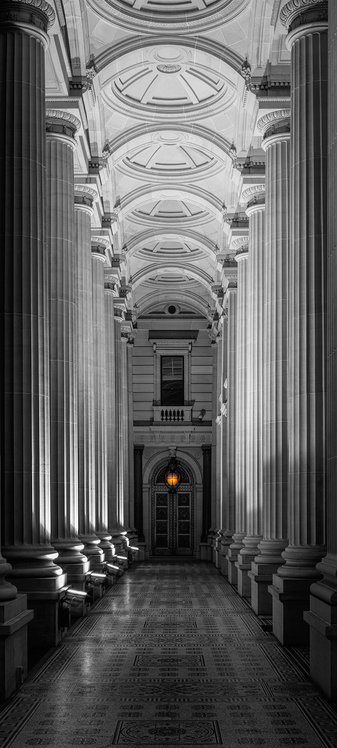 Melbourne Parliament Terrace | Wide Format | by Nick Psomiadis