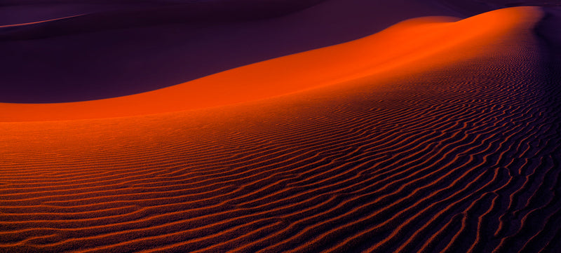 Mesquite Dunes Death Valley | Wide Format | by Nick Psomiadis
