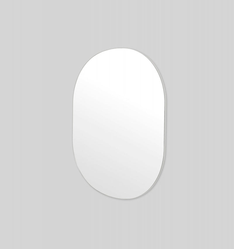 Miller Mirror Bright White 90 x 110 cm