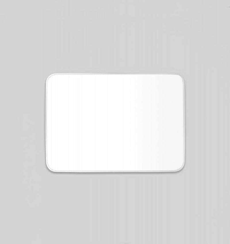 Simplicity Curve Rectangle Silver
