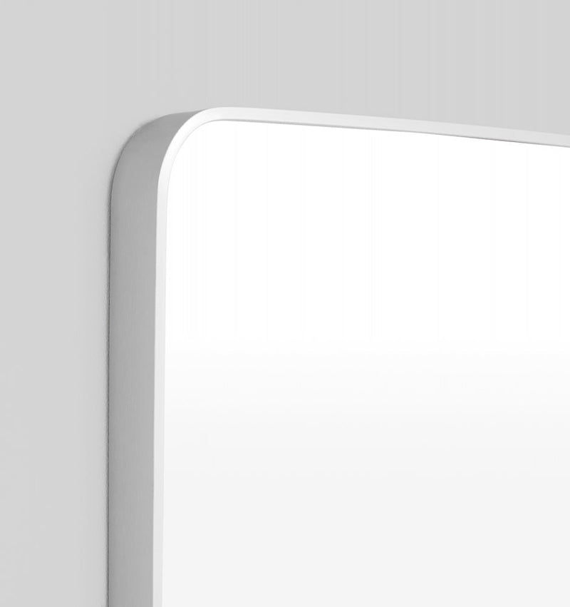 Simplicity Curve Rectangle | Silver
