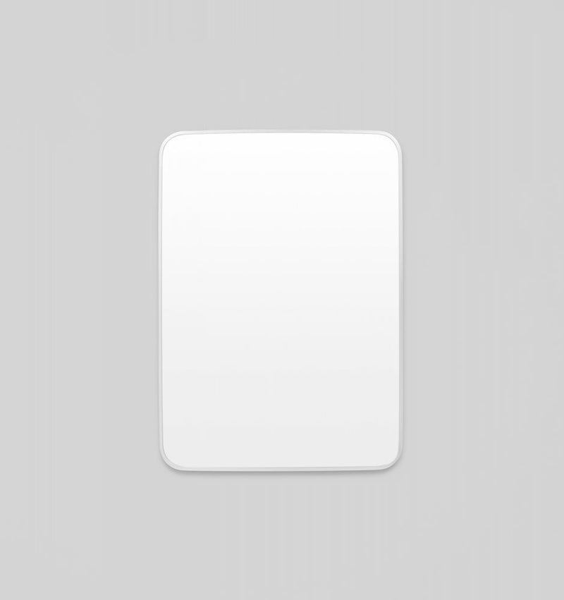 Simplicity Curve Rectangle Silver