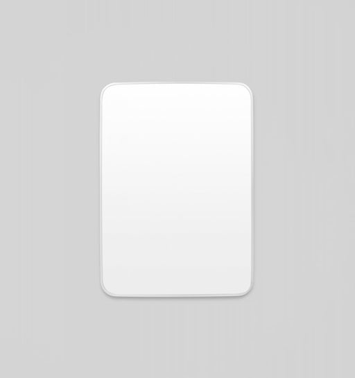 Simplicity Curve Rectangle Silver