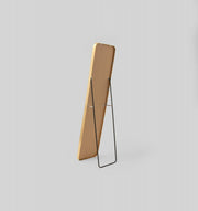 Simplicity Curved Freestanding Mirror | Gold
