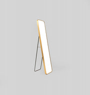 Simplicity Curved Freestanding Mirror | Gold