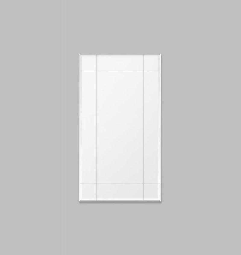 St Kilda Palour Leaner, Print Decor, Bright White 