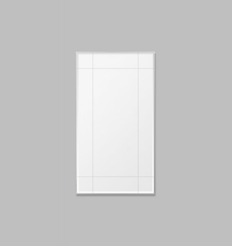 St Kilda Palour Leaner, Print Decor, Silver