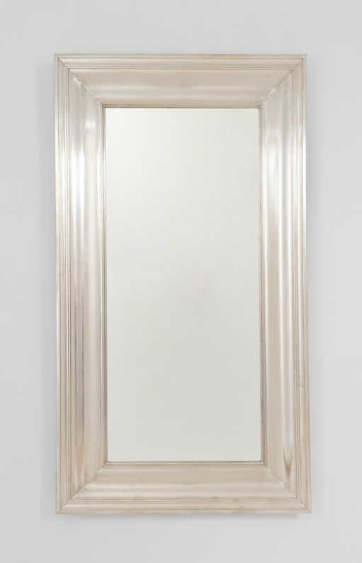 Print Decor | Metal White Mirror | Tall