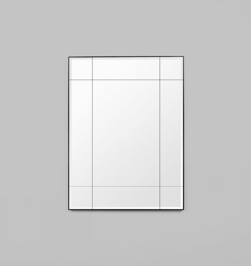 St Kilda Palour Rectangle, Print Decor, Black