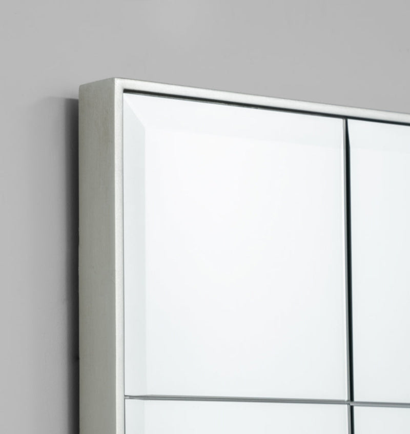 St Kilda Palour  Rectangle Silver , Print Decor , detail