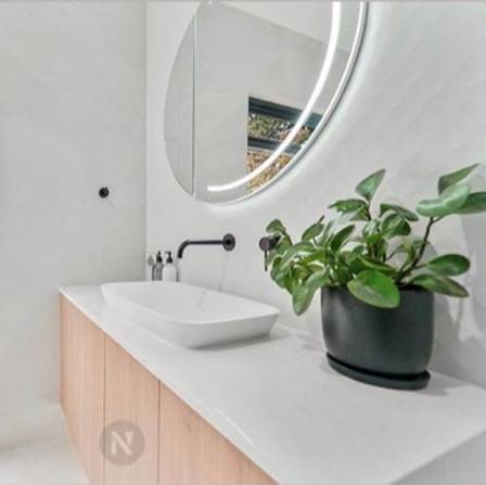 Pearl Mirror Cabinet | Print Decor