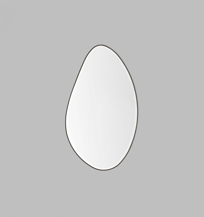 Riverstone Mirror | 120 x 70cm Black