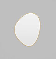 Riverstone Mirror | Brass 70 x 90 cm