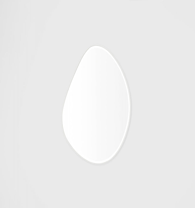 Riverstone Mirror | 120 x 70cm White