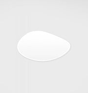 Riverstone Mirror | 120 x 70cm White