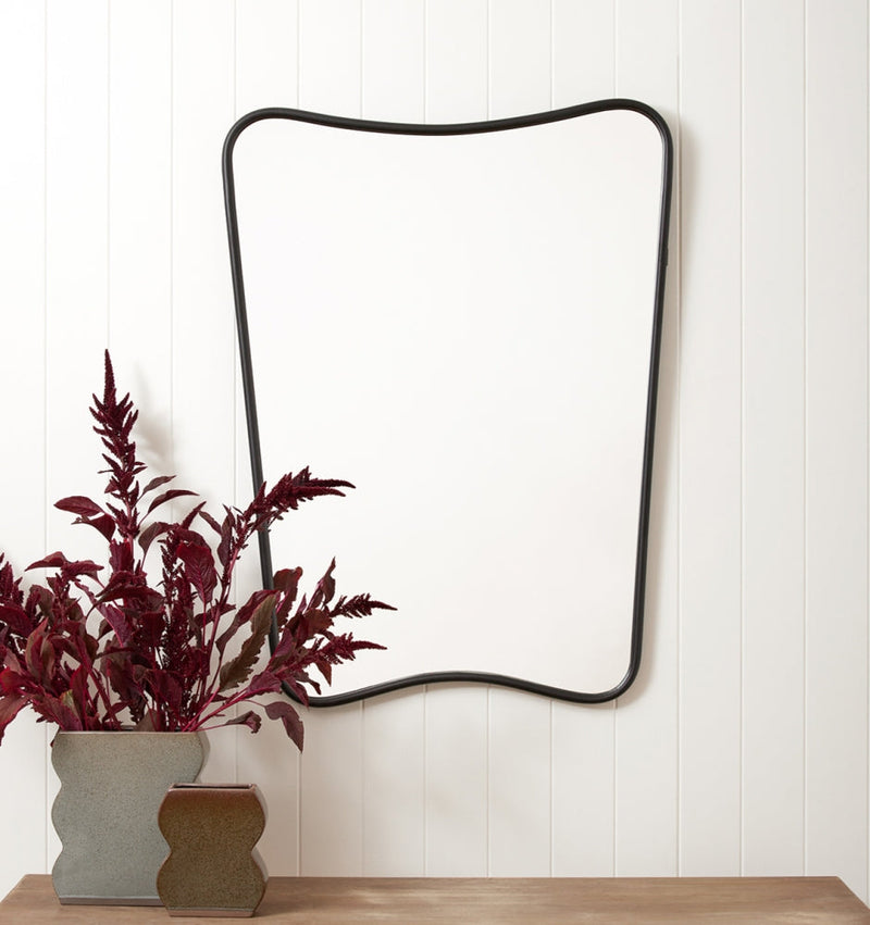 Pierre Black Mirror | 71 x 94  cm | Print Decor 