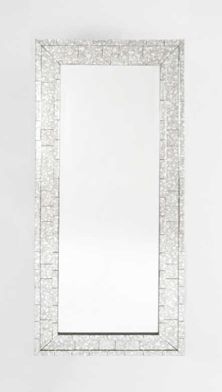 Antiqued  Peripheral Mirror | Print Decor