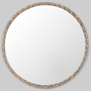 Circular mirror, ornate | Print Decor