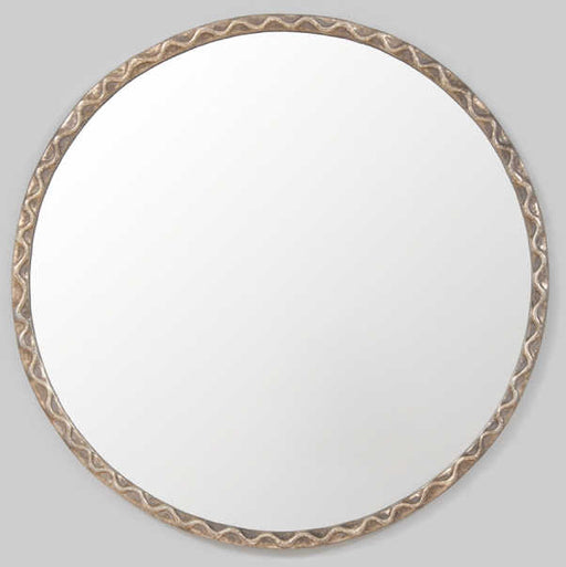 Circular mirror, ornate | Print Decor