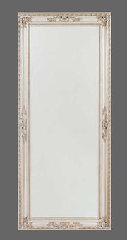 Hampton Ornate Silver Leaf Framed Mirror
