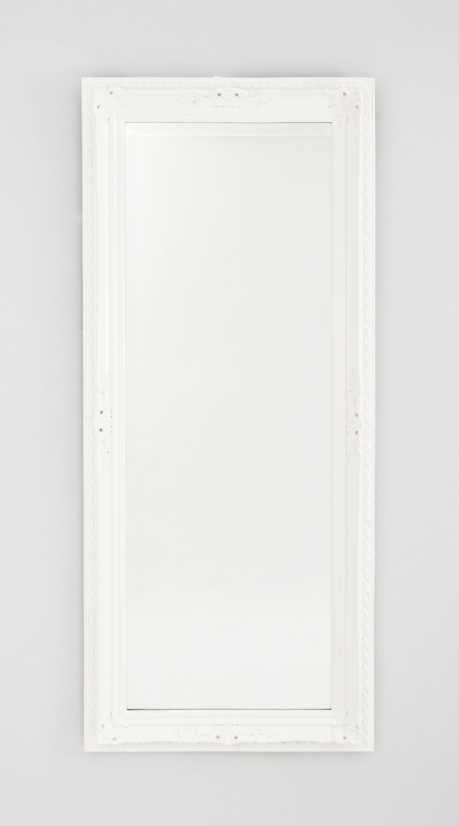  MODERN MIRROR | HAMPTON WHITE WASH MIRROR | PRINT DECOR