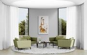 Giraffes and Balloon | John Olsen | Print Decor
