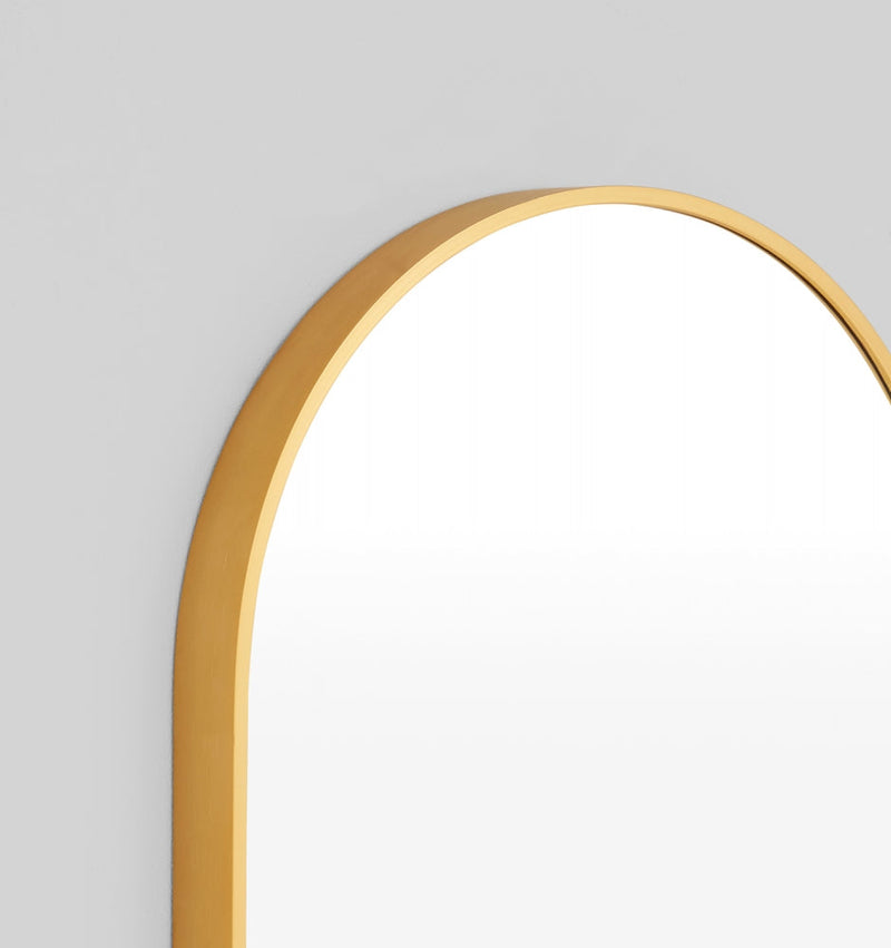 Simplicity Oval Brass
