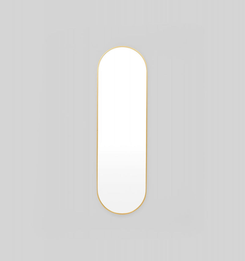 Simplicity Oval Brass