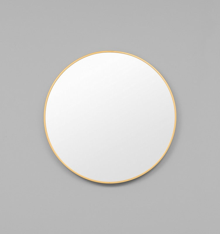 Polished Brass Metal Framed mirror