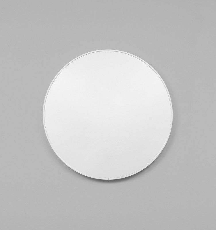 Polished Silver Metal Framed mirror