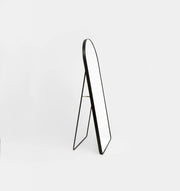 Metal Arched Freestanding Mirror | Black