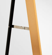 Metal Arched Freestanding Mirror | Gold