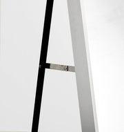 Metal Arched Freestanding Mirror | Silver