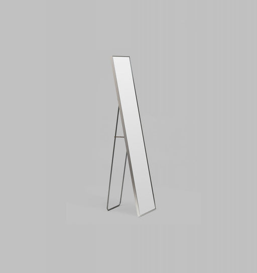 Clearance Stock Simplicity Standing Mirror Silver 35 x 152 cm